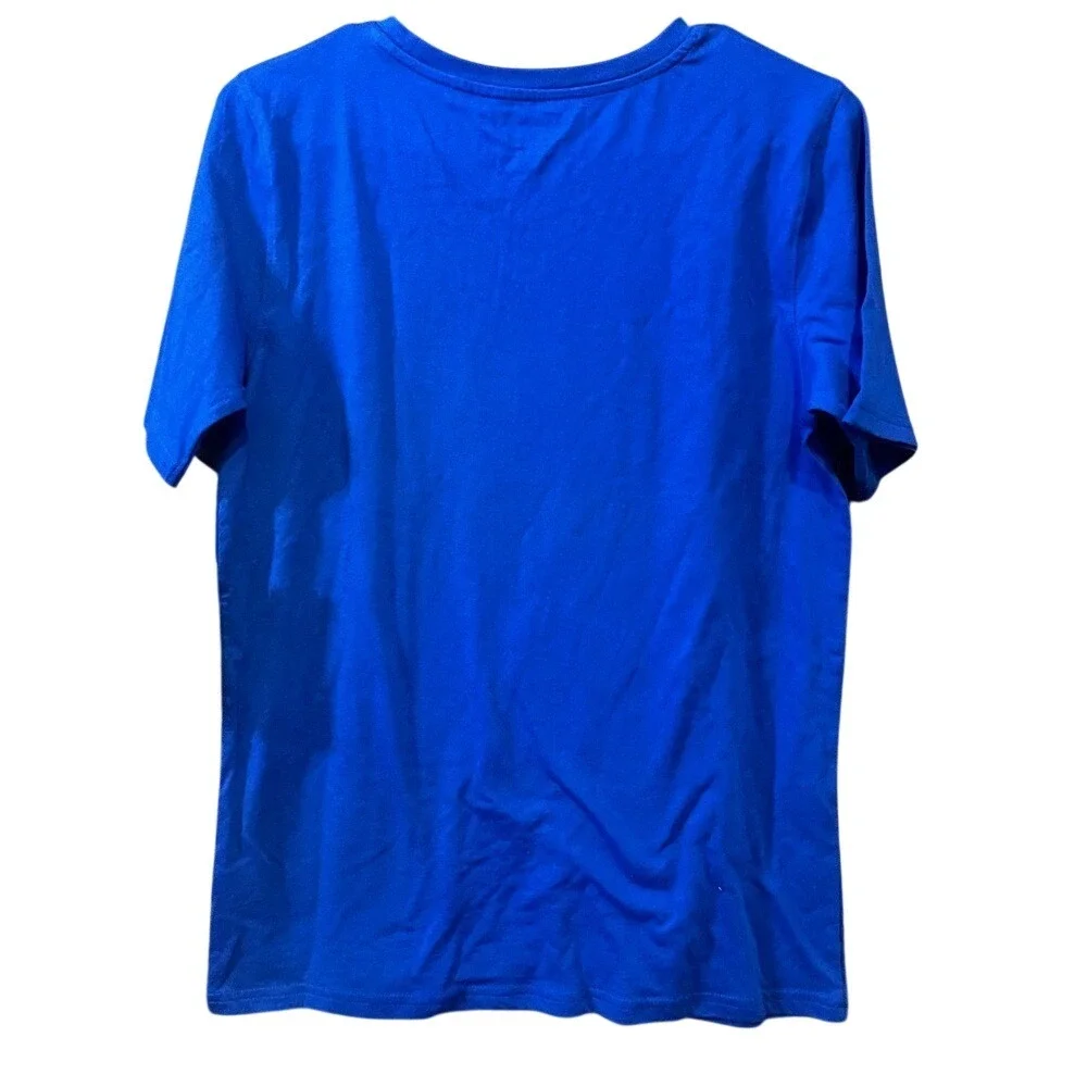 MLB Los Angeles Dodgers Boys XL 16/18 Blue Graphic T-Shirt‎ NWT LA Baseball Tee